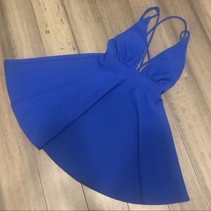 Windsor low neckline dress
